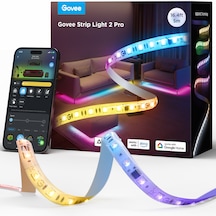 Govee Rgbwwıc Matter Destekli Kesilebilir Led Şerit 2 Pro 5 Metre