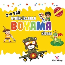 Etkinliklerle Boyama Kitabı 2 - 2-4 Yaş - Yqbx-637438