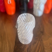 Mottopi Spiral Desenli Bira Çorabı ,bira Gizleyici,bira Kılıfı,bira Soğutucu-transparan/şeffaf