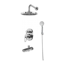 Smart Ankastre Banyo Bataryası Set Krom