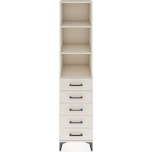 Hyperion Dolap 3 Raflı 5 Çekmeceli 44x44x195 Aytaşı-aytaşı Aytaşı