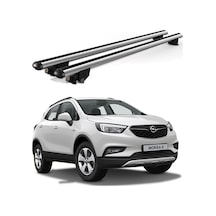 Kanca Opel Mokka X 2012 Ve Sonrası Uyumlu Gri Kilitli Ara Atkı 110cm Port Bagaj Tavan Barı