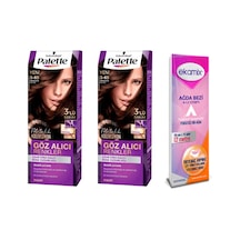 Palette Göz Alıcı Saç Boyası 3.65 Çikolata Kahve 2 Adet