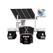 X5tech Rx-95ws 3 Kameralı Solar Wifi Ptz Ip Sesli Akıllı Güvenlik Kamera 3+3+3 Mp