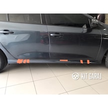 Kit Garaj Renault Megane 4 Yan Marşbiyel Hb Çift Plastik Boyasız