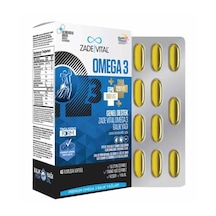Zade Vital Premium Omega 3 Balık Yağı 45 Kapsül