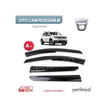 Dacia Duster 4Lü Cam Rüzgarlık 2010 - 2017 Arası