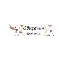 Farklı Market Delikli Kart Etiket 2 X 7 Cm 40 Mevlidi 100 Adet