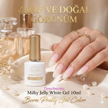 Born Pretty 10 Ml Rakı Beyazı Kalıcı Oje 56365 Milky White