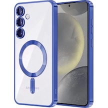 Newface Samsung Galaxy Uyumlu  A56 Kross Magneticsafe Kapak - Lacivert