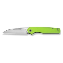 Civivi Guile Front Flipper & Thumb Hole Knife Green G10 Handle Satin Finished Kamp Çakı Yeşil