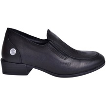 Mammamia D23ka-6085 Kadın Siyah Nubuk Deri Ayakkabı