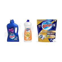 Bingo Yüzey Tem. Fresh 2.5 Lt + Bulaşık Deterjanı 650 Ml + Pro Tablet 60'lı 3'lü Set Diğer 57553648