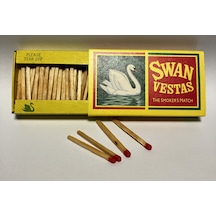 Swan Vestas Kovboy Kibrit Sarı