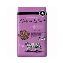 Silver Star Kısırlaştırılmış Tavuklu Yetişkin Kedi Maması 1 KG