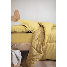 Yataş Bedding Mix&Match Thalia Çift Kişilik Yorgan - Safran Sarı