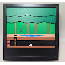 Pitfall - Atari 3d Baskı