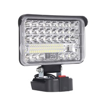 Tenfowee 144w 7200lm 6500k Led Çalışma Lambası - 18v Pil Uyumlu, Çok Açı Aydınlatma, Taşınabilir, Dış Mekan Kamp Balıkçılık Için