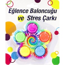 Pop İt Renkli Stres Çarkı Faturalı Ürün