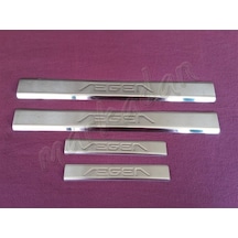 Woc Chrome Fiat Egea Krom Kapı Eşiği 2015 Sonrası 4 Parça Paslanm N11.49