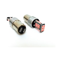 Femex P21W Non-Direction 1157 Çift Duy 3030 Chip 24Smd Kırmızı St