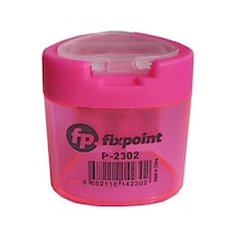 Fixpoint Kalemtraş Çift Gözlü Üçgen Pembe
