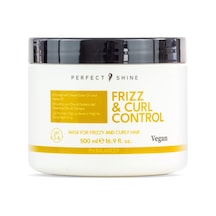 Perfect Shine Frizz&curl Kıvırcık Dalgalı Saçlar İçin Kenevir Ve Çöl Hurması Yağı Özlü Saç Maskesi 500ml