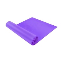 Mor Elastik Yoga Pilates Esneme Direnci 1.5 M Uzun Egzersiz Fitness Bandı Kemer Mor