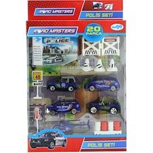 Jeepli Helikopterli Polis Seti - Jp6105