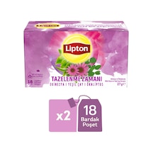 Lipton Tazelenme Zamanı Ekinezya Ve Ökaliptuslu Bitki Ve Meyve Çayı Karışımı 18li X 2 Adet