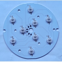 Rgb Yuvarlak 9 Lu Power Led 95Mm Led Bar Pcb