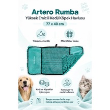 Artero Rumba Kedi Köpek Yüksek Emici Mikrofiber Kurulama Ve Kurutma Havlusu 77x40 Cm