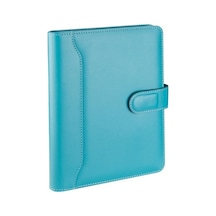 Organizer Ajanda Tarihsiz Kareli 20x26 CM - Turkuaz
