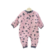 Mini Damla Uyku Tulumu Albimini Benekli Pembe Açık Pembe