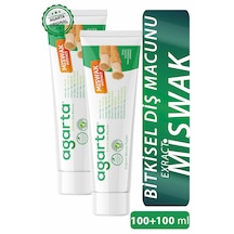 Agarta Doğal Misvak Özlü Diş Macunu 100 ML x 2