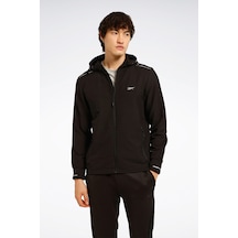 Reebok Lıvano Wınd Jacket Siyah Erkek Ceket Siyah