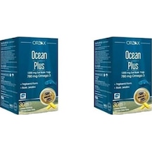 Ocean Plus Balık Yağı Omega3 1200 Mg 30 Softjel Kapsül 2 Adet