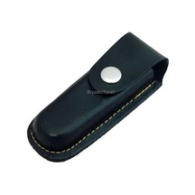 Hakiki Deri Çakı Kılıfı No:0 - 10 Cm, Kemerlikli Çok Renkli