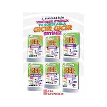 Ata Yayıncılık Gıcır Gıcır Türkçe - Matematik  3. Sınıf 6'Lı Set