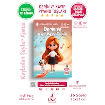 Umy Yayınları Derin Ve Kayıp Piyano Tuşları - Çocuklar İçin Sanat Sevgisi Ve Dikkat Geliştiren Hikaye Kitabı
