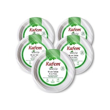 Kafem Ekolojik Karton Tabak 16 Cm 25 Li X 5 Paket
