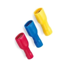 Tpfd - 2288 1.5-2.5mm2 Tam İzoleli Dişi Faston Tip Kablo Ucu Mavi - 100 Adet