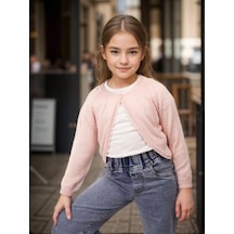 Minora Bolerolu Kısa Kardigan 133408904 Pembe