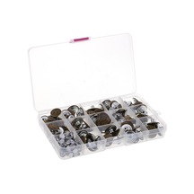 Suntek 100 Adet Kot Düğmeleri Yedek Jean Tack Metal Düğmeler Üzerinde Çekiç 17-20mm
