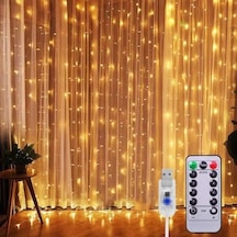 Hubrendy Emin Peri Perde Led 3 3m 300 Led Gün Işığı