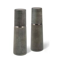 Cole & Mason Marlow Tuz Ve Karabiber Değirmeni, 2'li Set Manuel, Kayın Ağacı, 18,8 Cm, Precision+ Seramik Öğütüc Çok Renkli