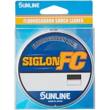 Sunline Siglon 0.415 Mm 50m Clear Fluorocarbon Misina 10.90kg Çeker