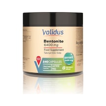 Bentonite 6400 Mg 240 Capsules