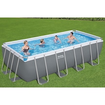 Bestway 56670 Steel Pro Max Prefabrik Yer Üstü Havuz Seti 4,88 M X 2,44 M X 1,22 M