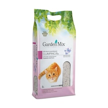 Garden Mix Bebek Pudrası Kokulu İnce Topaklaşan Bentonit Kedi Kumu 5 L